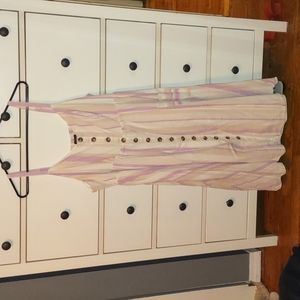 Torrid Linen Blend Midi Dress